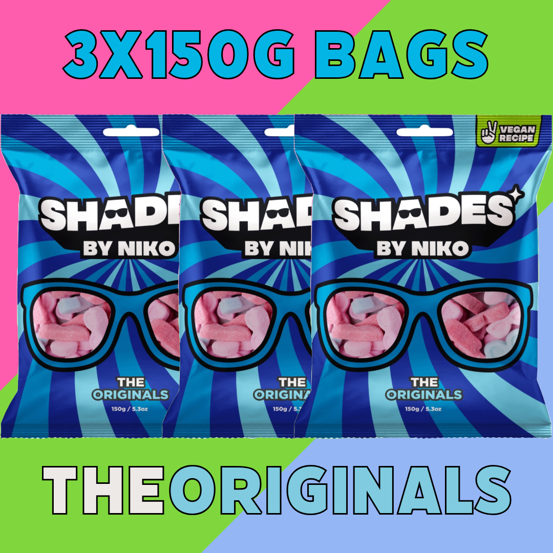 SHADES BY NIKO | ALL 3 FLAVOURS AVAILABLE | 3x150G BAGS