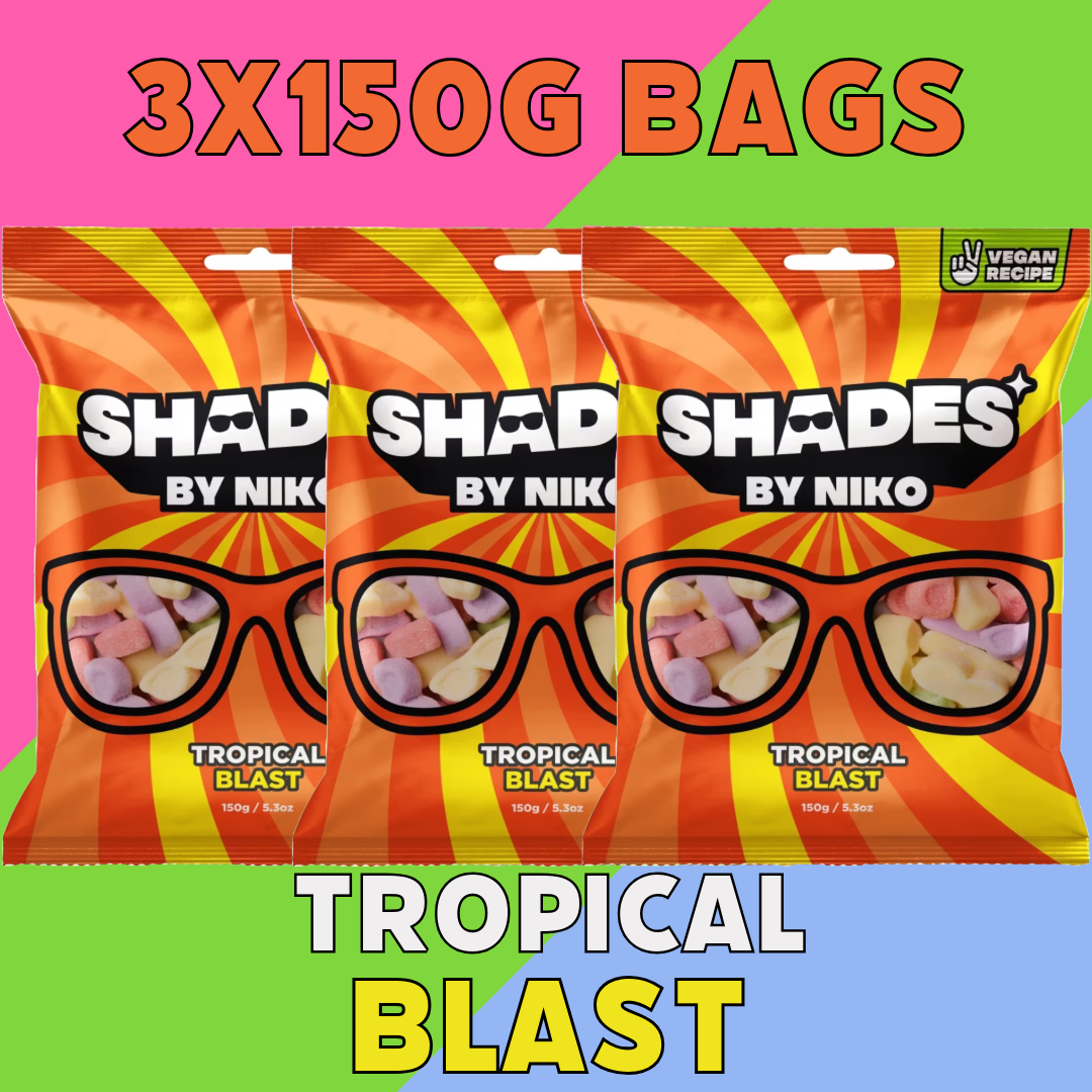 SHADES BY NIKO | ALL 3 FLAVOURS AVAILABLE | 3x150G BAGS