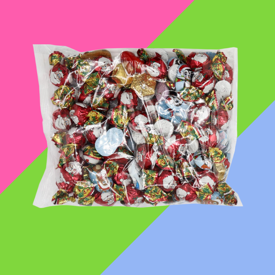Premium Milk Chocolate Christmas Assortment 250g & 1kg - Gaffney's Sweets