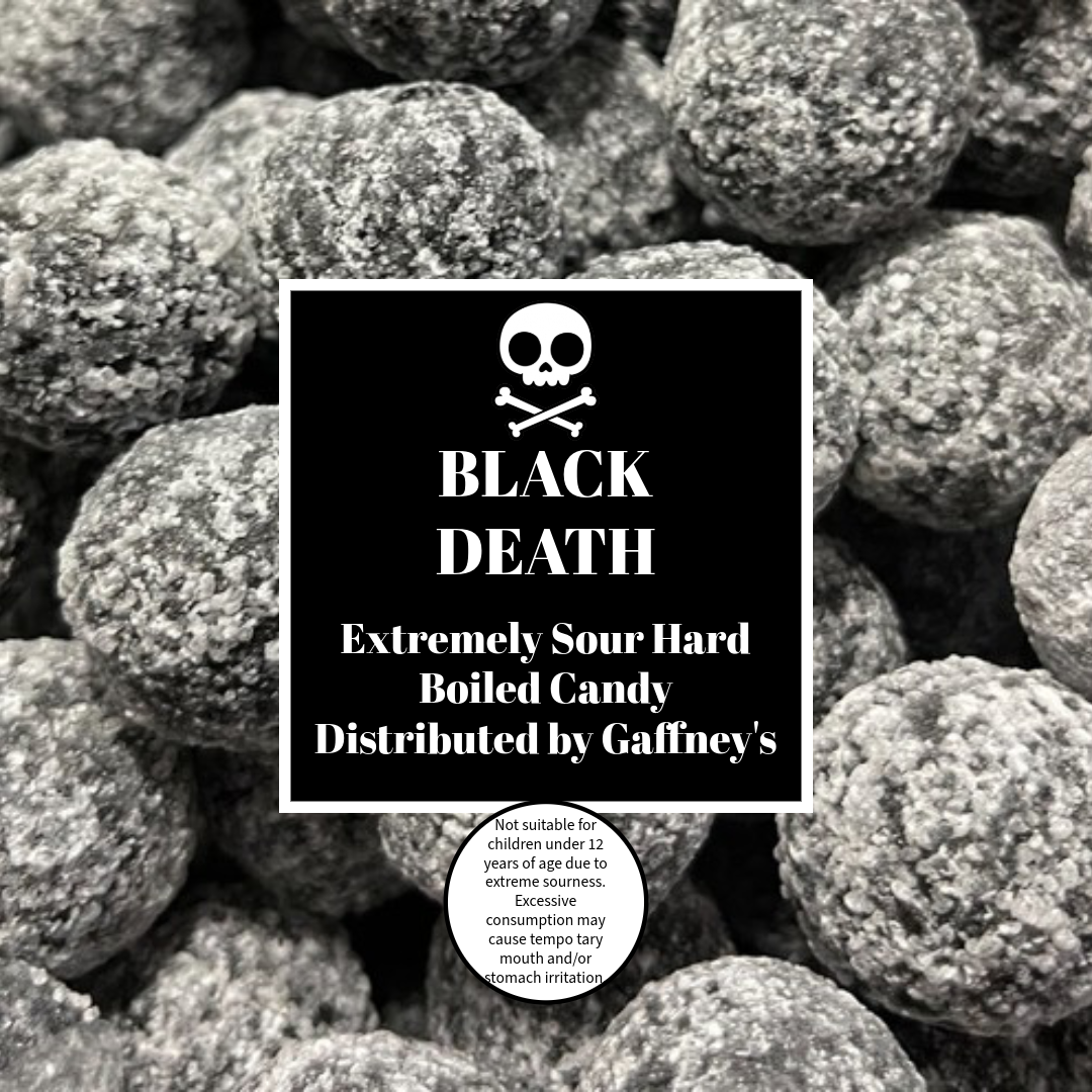 Black Death Ultra Sour Balls