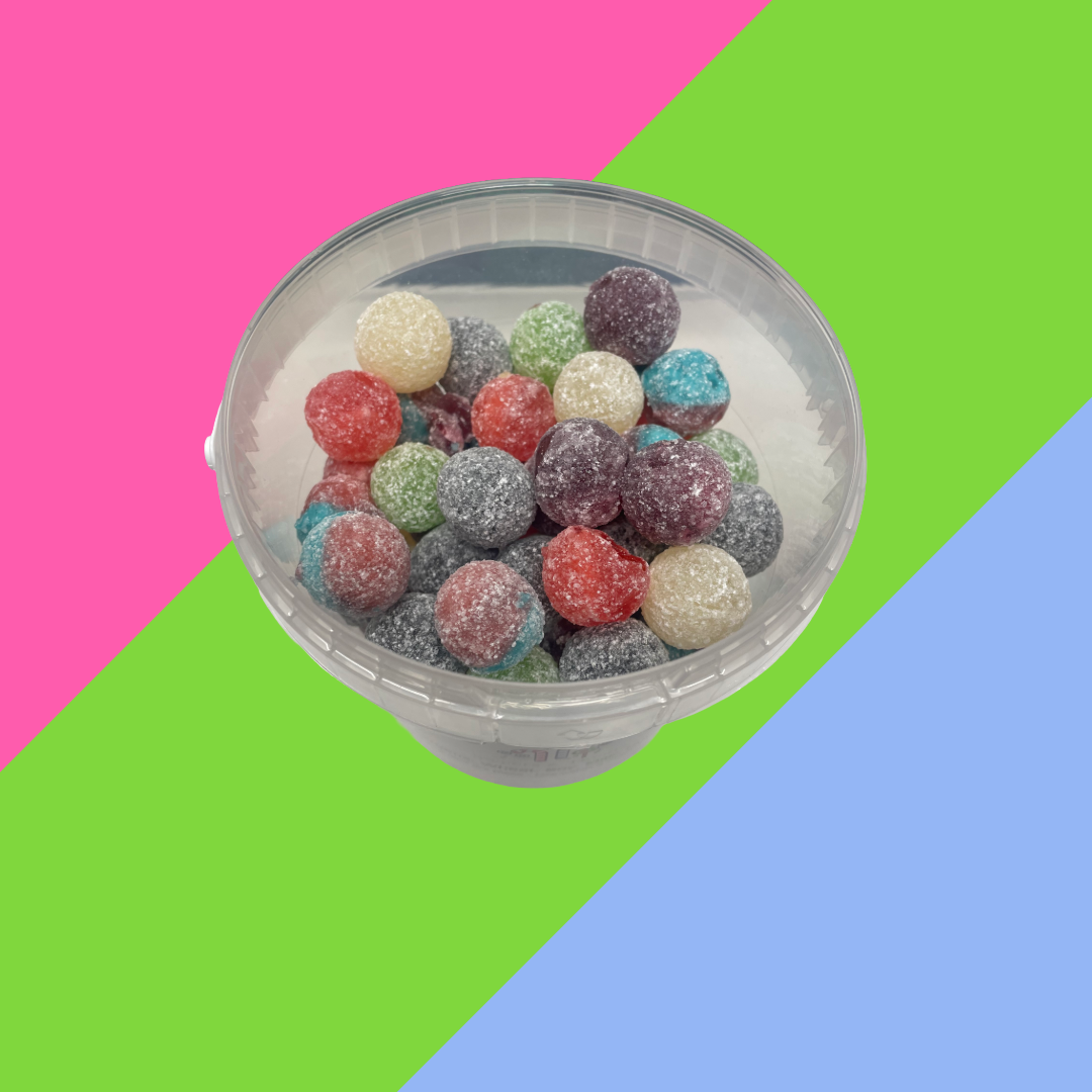 MEGASOURS BLACK DEATH MIXED SOUR BUCKET | 750g