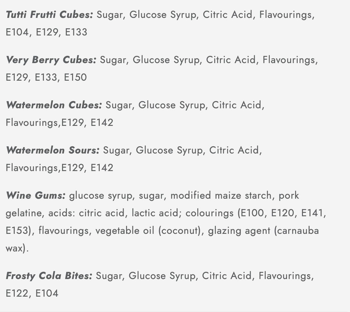 Retro Candy | 250g Pouches