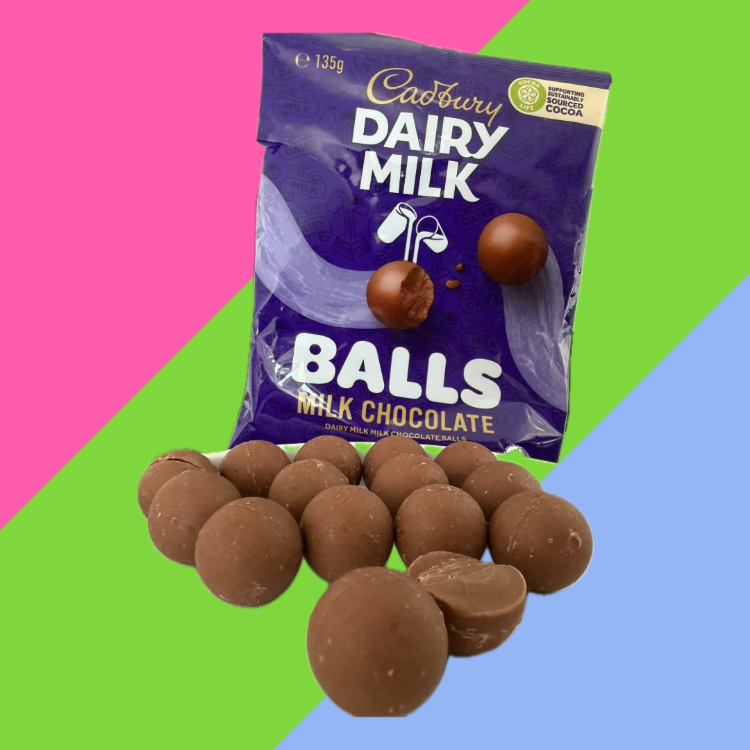Cadbury Dairy Milk Balls – 135g Bag | Aussie Chocolate Treat!