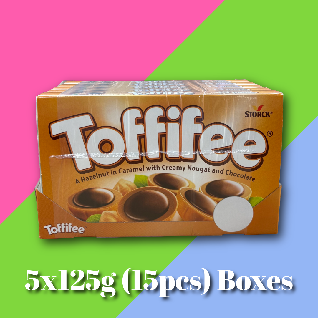 (AUCTION) Toffifee 15 Pieces Box 5x125g Boxes