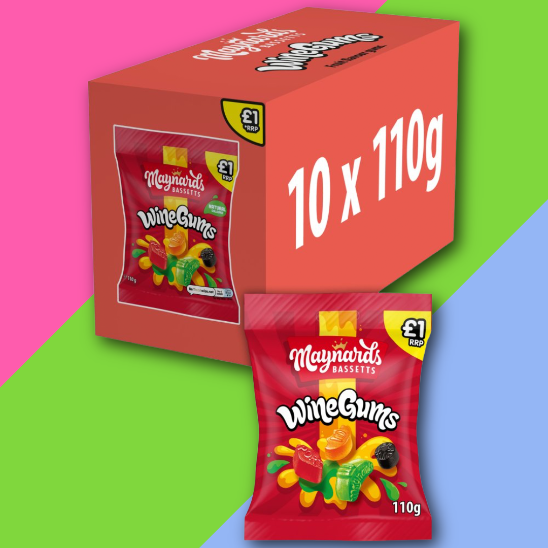 (AUCTION) Maynards Bassetts Candy | Full Boxes | 10x110g