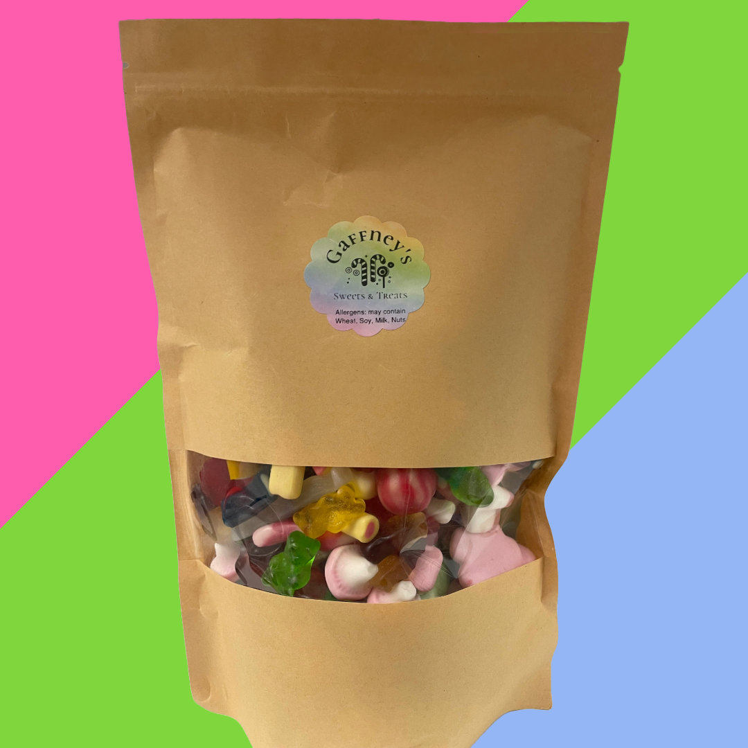 Pick N Mix Duo Pack – 2x1KG Pouches of Pick N Mix Bliss | 1xFizzy 1xNonFizzy