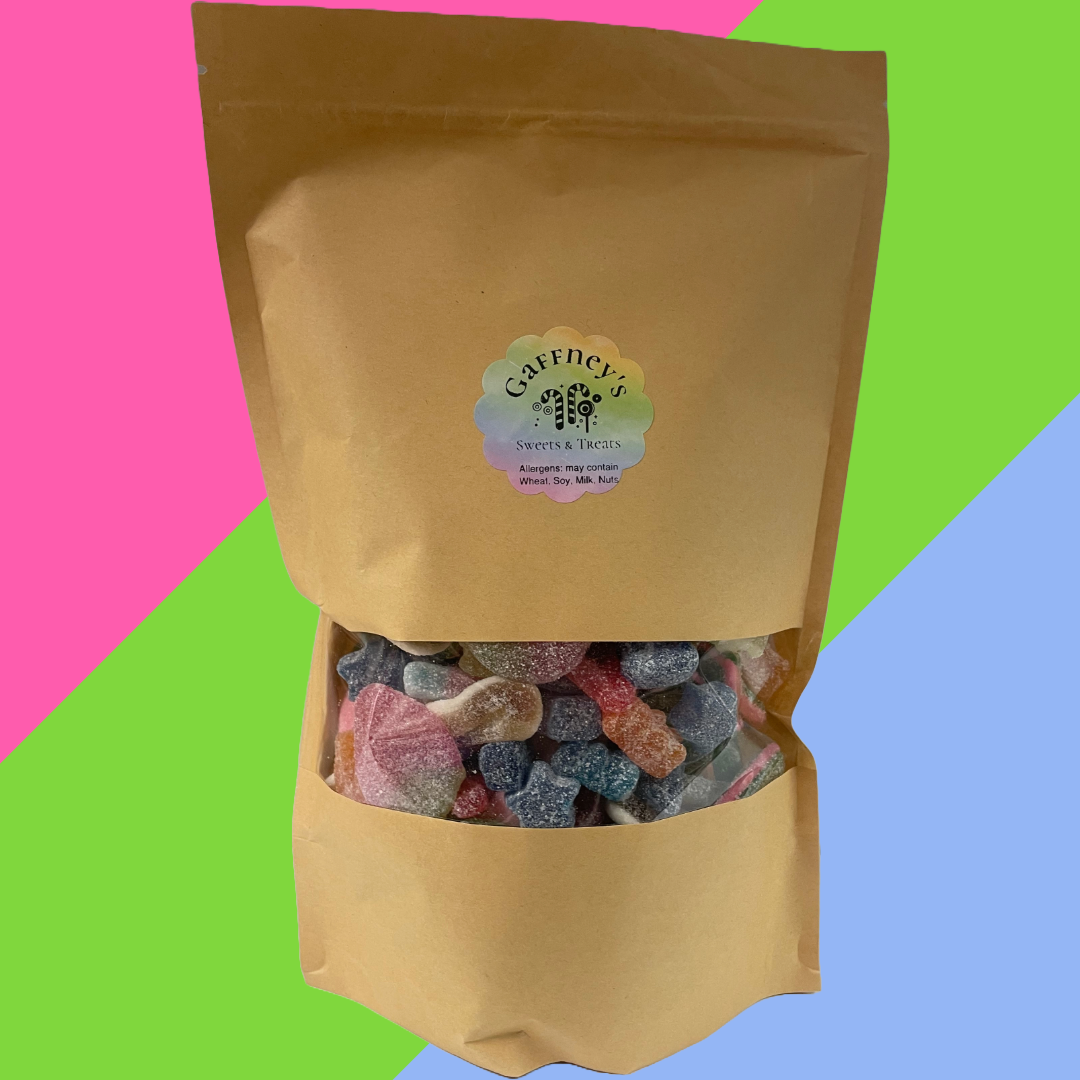 Pick N Mix Duo Pack – 2x1KG Pouches of Pick N Mix Bliss | 1xFizzy 1xNonFizzy