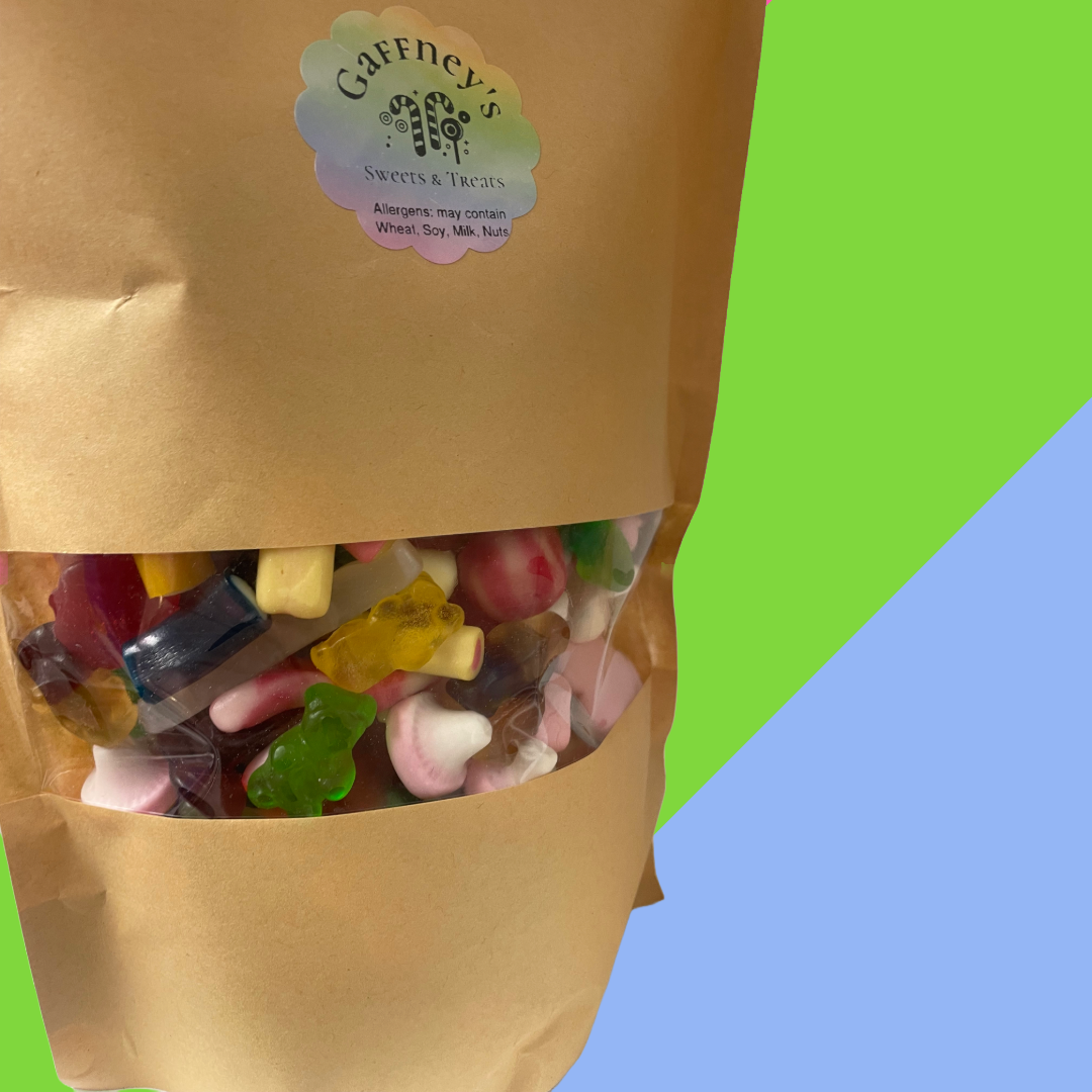Pick N Mix Duo Pack – 2x1KG Pouches of Pick N Mix Bliss | 1xFizzy 1xNonFizzy