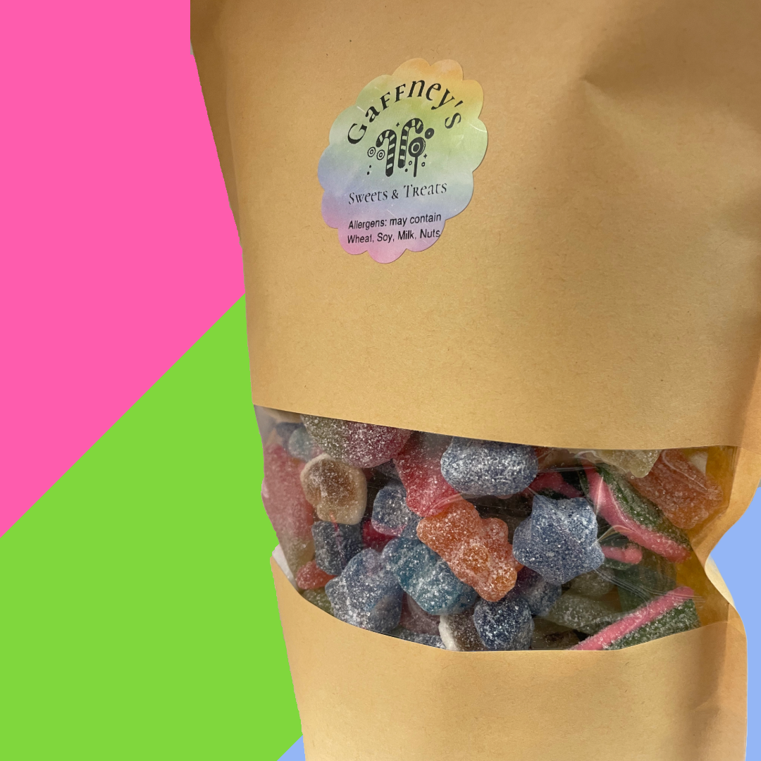 Pick N Mix Duo Pack – 2x1KG Pouches of Pick N Mix Bliss | 1xFizzy 1xNonFizzy