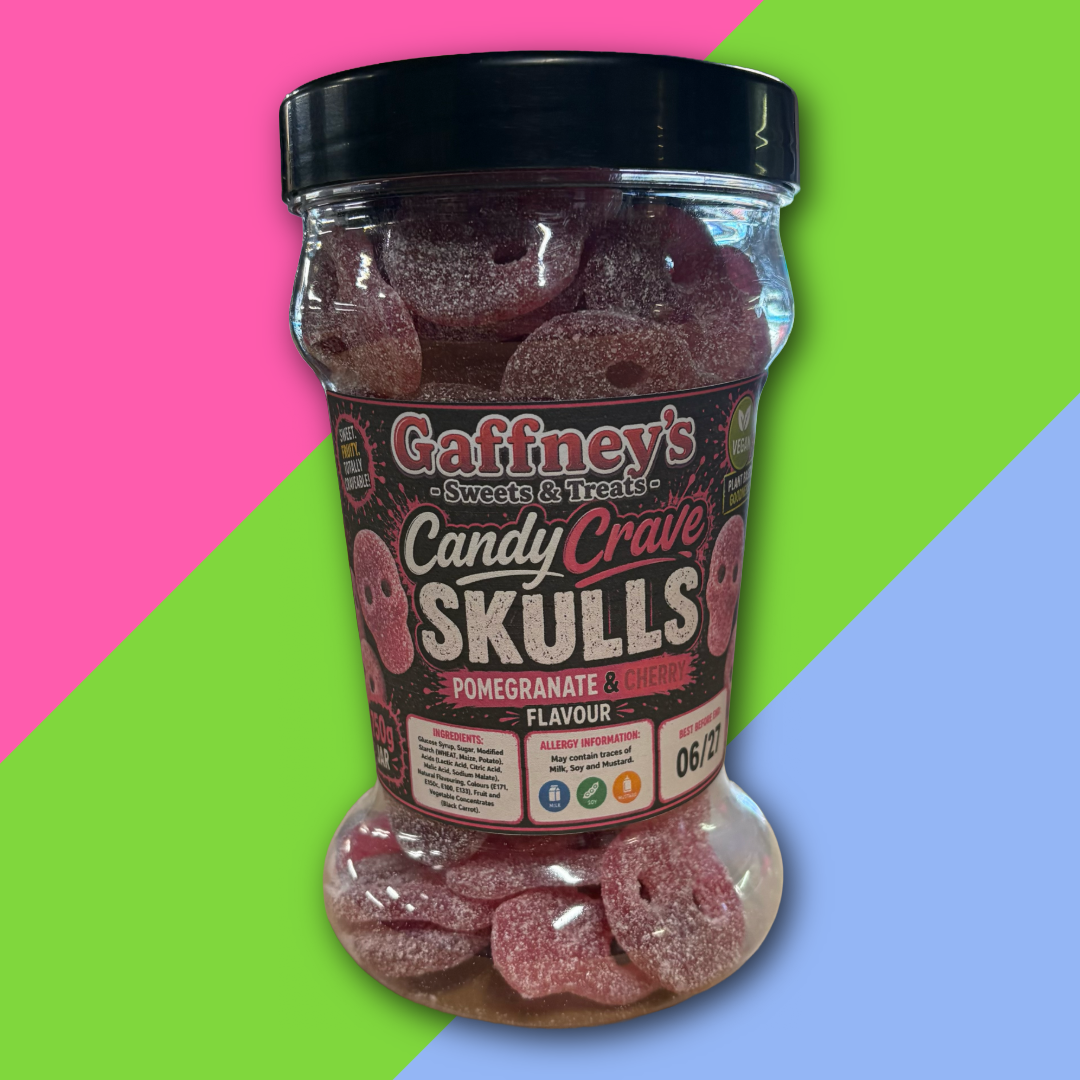 GAFFNEYS | CandyCrave Skulls 750G Jar