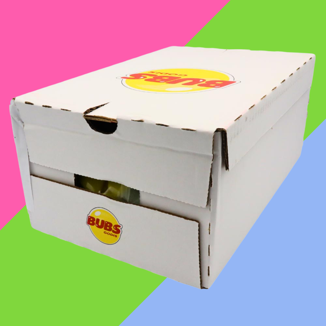 BUBS Banana & Caramel Foam Sweets 2.8kg (FULL BOX)