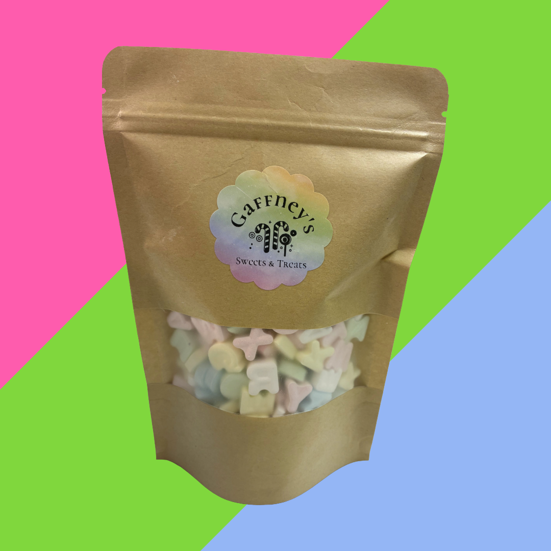 Gaffney's Candy Alphabet Letters - 250g Pouch