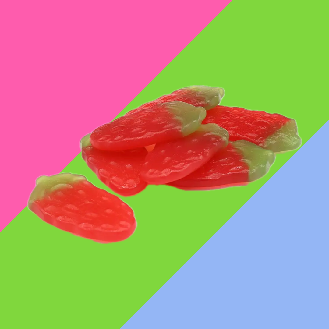 Haribo Giant Strawbs Tub 825g