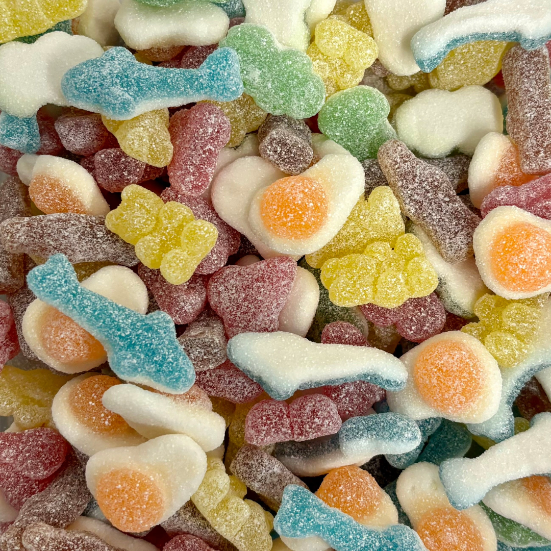 Gaffney's Sour Favourites Mix 250g Pouch | Fizzy Sour Candy