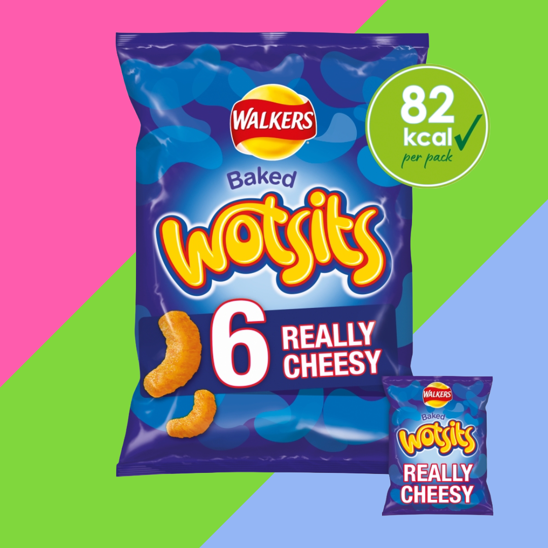 Walkers Wotsits Really Cheesy Snacks 6 Pack