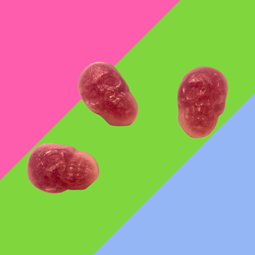 Vidal Mini Jelly Filled Skulls 1kg