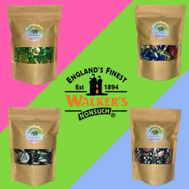Walkers NonSuch Toffee & Eclairs | Various Flavours Available Including, Liqourice, Banana, Mint, Chocolate, Creamy and More.