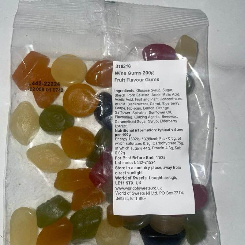 800g Haribo Pick n Mix Bundle | Includes Starmix, Tangfastics, Supermix, & Winegums 4x 200g Bags | Packaged by World of Sweets.