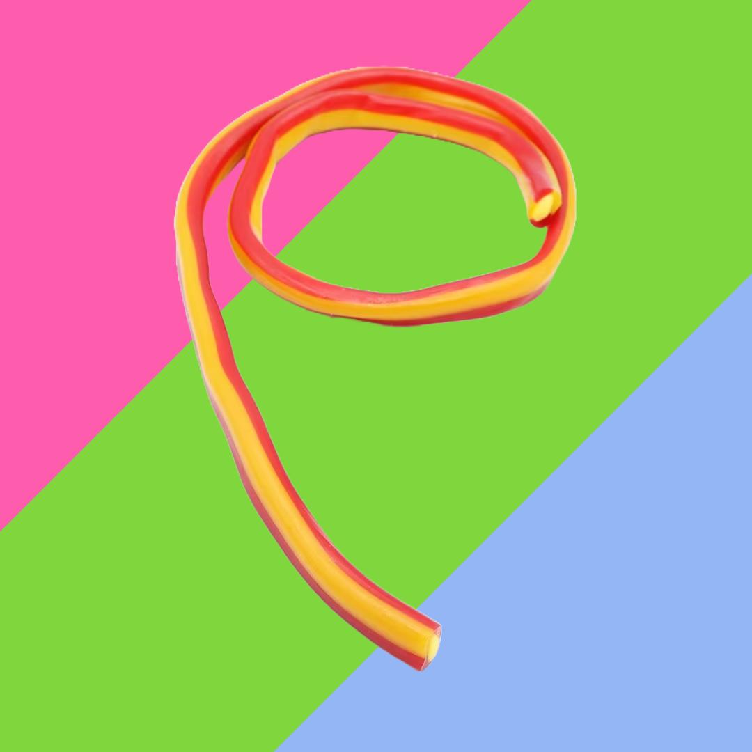 10x GIANT 2FT CANDY CABLES MIXED POUCHES
