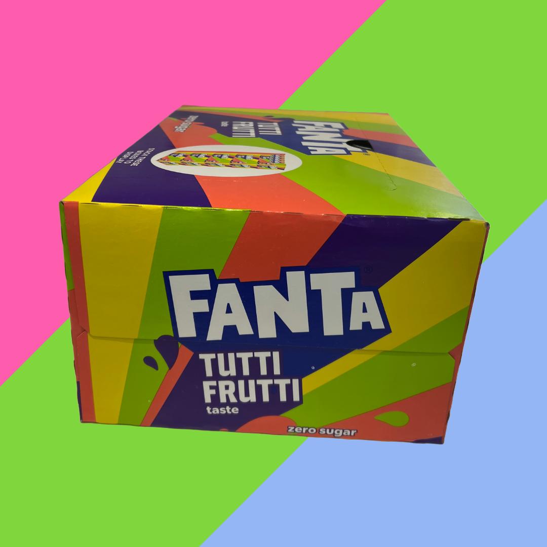 Fanta Tutti Frutti Zero 24x250ml | Fruit Flavoured Fizzy Drink (FULL CASE)