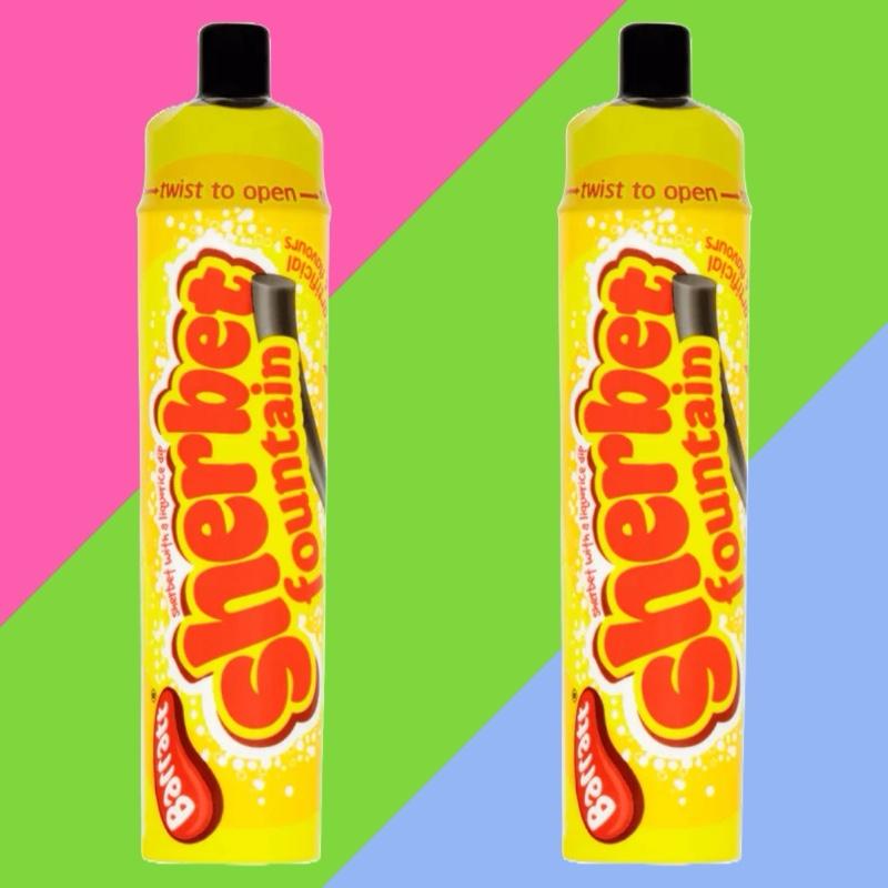 2x Barratt Sherbet Fountains | 25g Per Sherbet Fountain