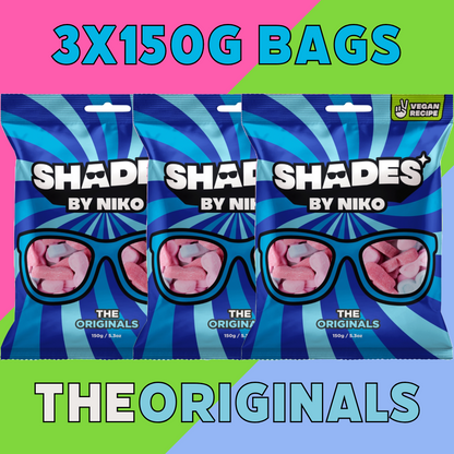 SHADES BY NIKO | ALL 3 FLAVOURS AVAILABLE | 3x150G BAGS