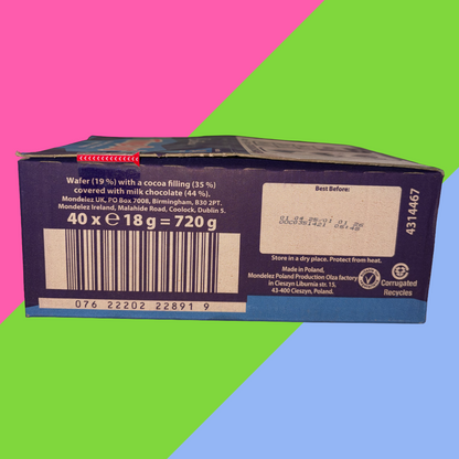 FULL BOX of Cadbury Time-Out | 40x18g Bars | CLEARANCE PRODUCT