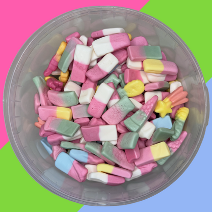 Swizzels Squashies | 1.2kg Bucket - 7 Variations of Squashies Flavours