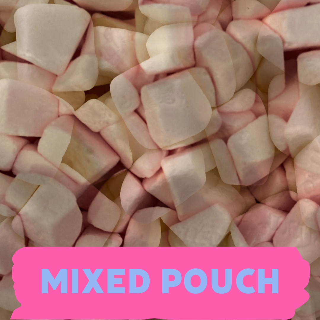 Cloetta Foam Candy Cubes 200g Pouches | Vanilla, Strawberry Flavour
