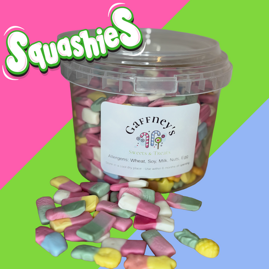 Swizzels Squashies | 1.2kg Bucket - 7 Variations of Squashies Flavours