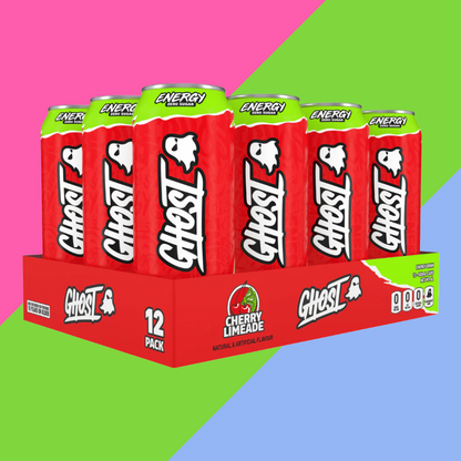 Ghost Energy Cherry Limeade Energy Drink 12x500ml (Full Case)