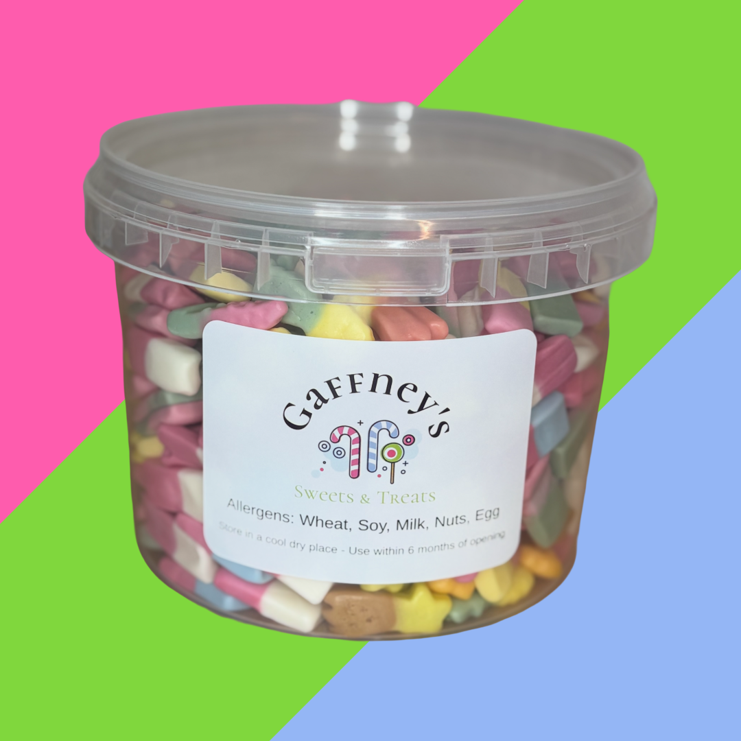 Swizzels Squashies | 1.2kg Bucket - 7 Variations of Squashies Flavours