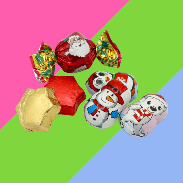 Premium Milk Chocolate Christmas Assortment 250g & 1kg - Gaffney's Sweets