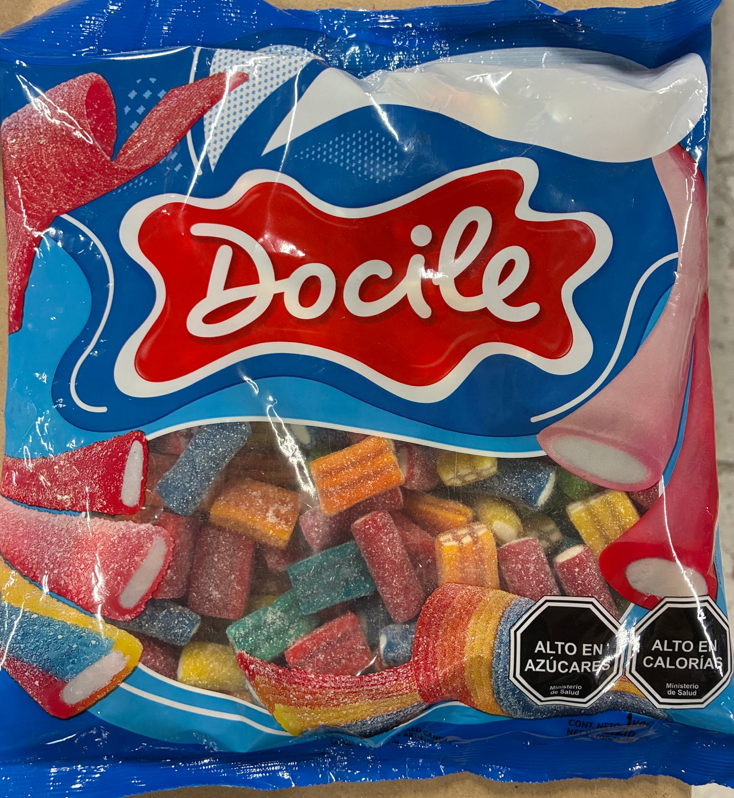 Docile Fizzy Pencil Liqourice & Fondant Mix 1kg