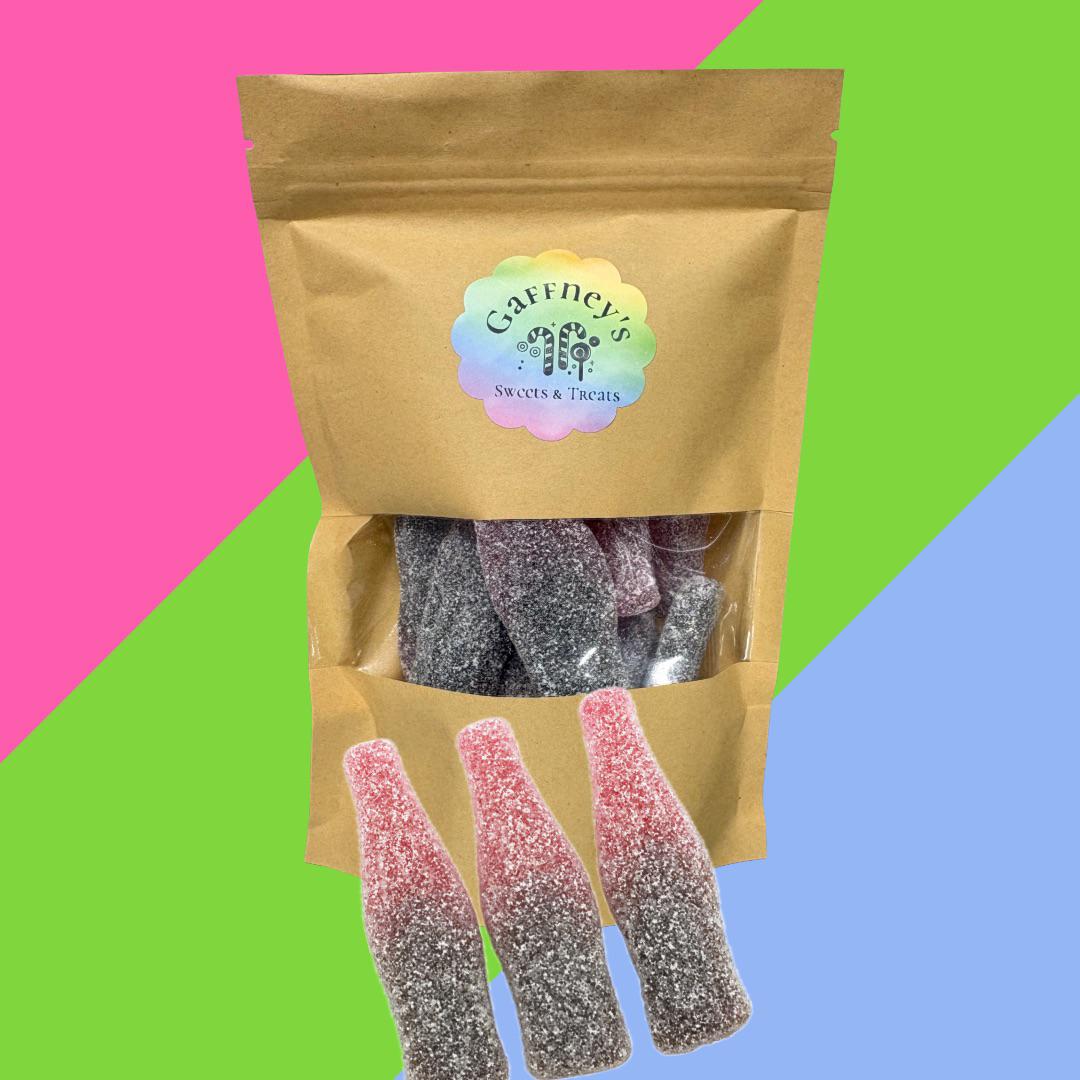 Gaffney's 250g Jumbo Fizzy Cherry Cola Bottles Pouch