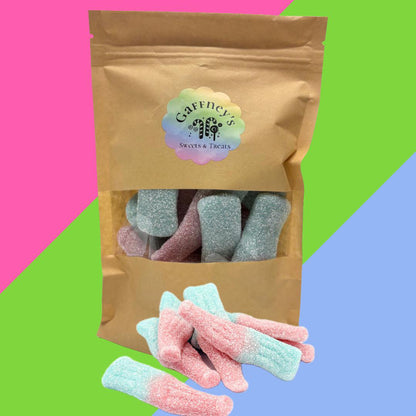 Gaffney's 250g Jumbo Fizzy Bubblegum Bottles Pouch