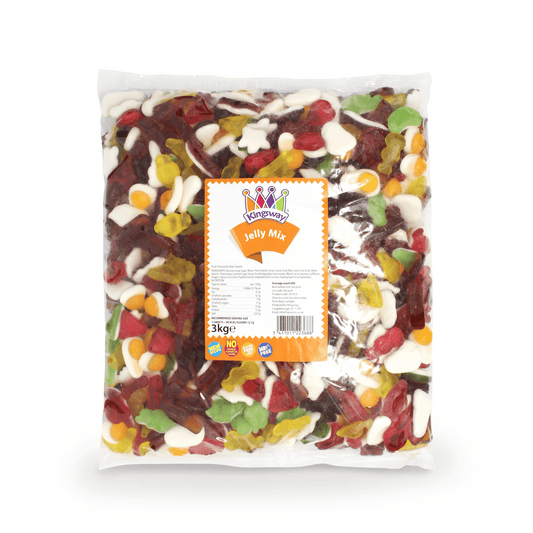3kg Jelly Mix - 600 Pieces | Premium Fruit Jellies | Gaffney's Sweets