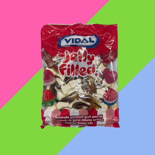 Vidal Jelly Filled Cola Bottles 1kg Bag
