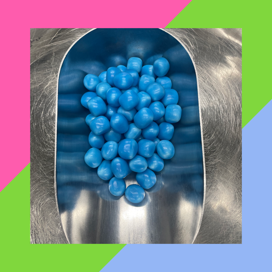 Blue Raspberry Pinballs - Tangy Sweet Candy Balls