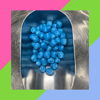 Blue Raspberry Pinballs - Tangy Sweet Candy Balls