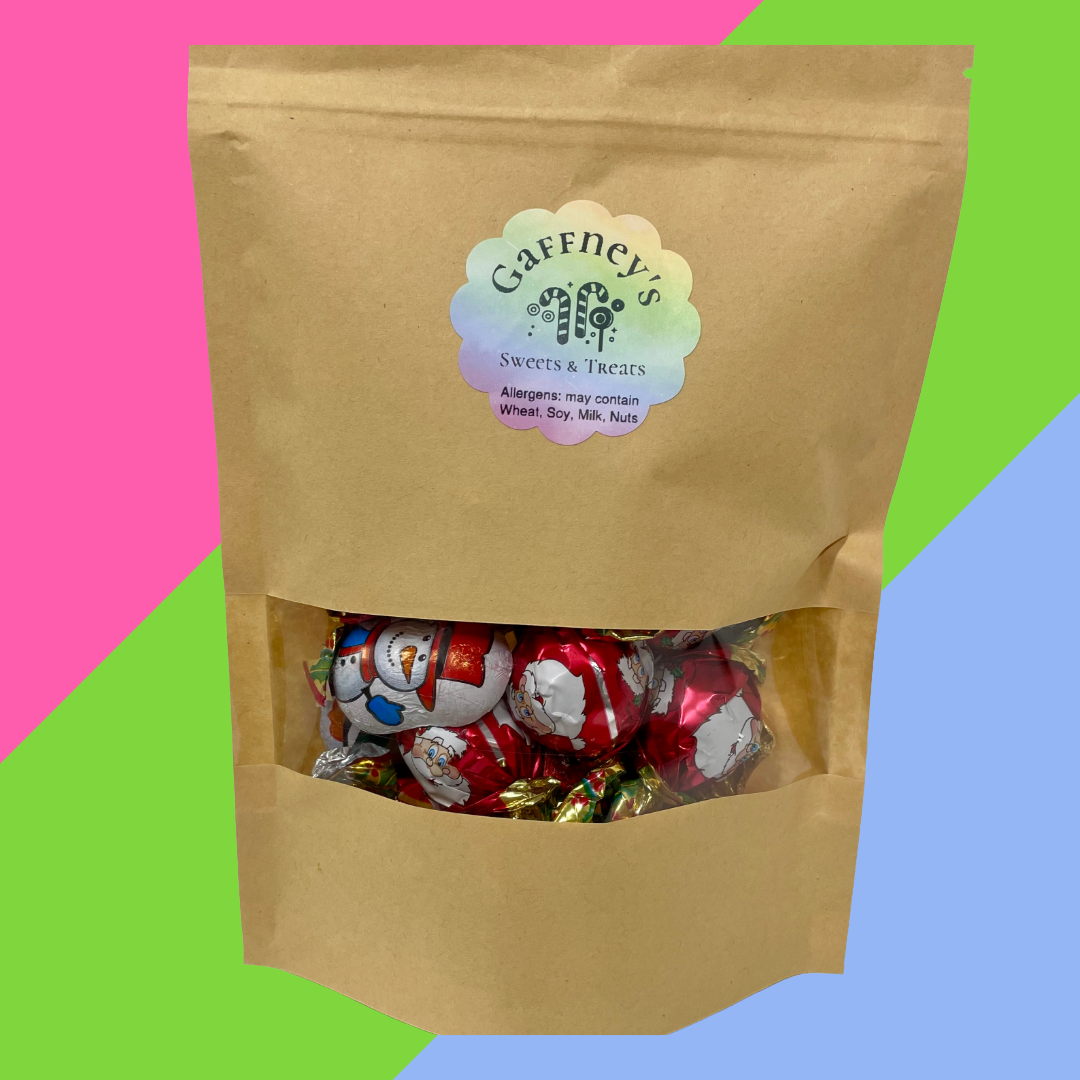 Premium Milk Chocolate Christmas Assortment 250g & 1kg - Gaffney's Sweets