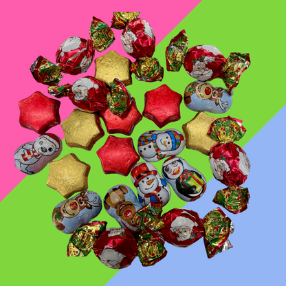 Premium Milk Chocolate Christmas Assortment 250g & 1kg - Gaffney's Sweets