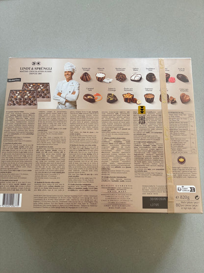 Lindt Connaisseurs Box of 80 Chocolates