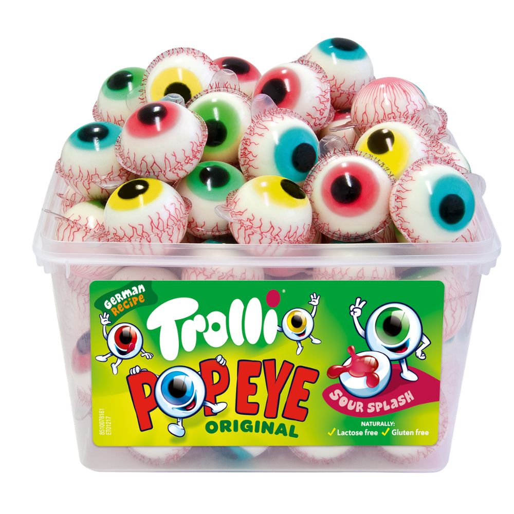 Trolli Pop Eye Tub 60 Pieces