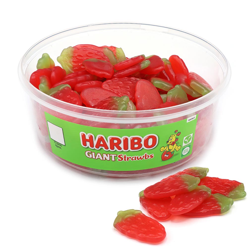 Haribo Sweet Candy Tubs Multiple Choices 400g - 825g