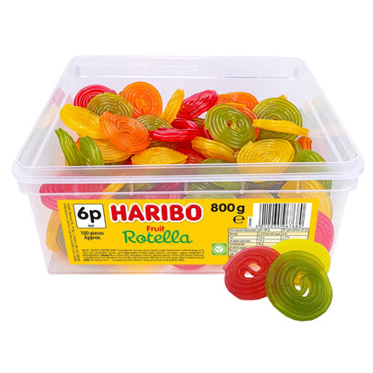 Haribo Sweet Candy Tubs Multiple Choices 400g - 825g