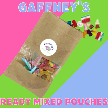 GAFFNEY'S READY MIXED SWEET POUCHES | VARIOUS SIZES