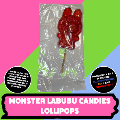 Monster Labubu Candy Lollipops 1x30g Lollipop
