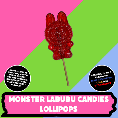 Monster Labubu Candy Lollipops 1x30g Lollipop
