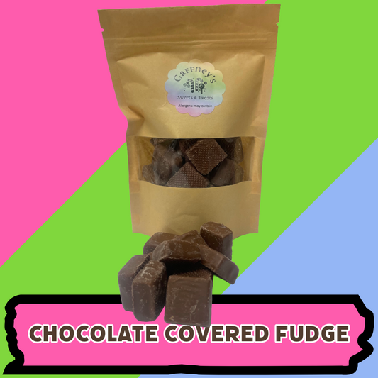 Milk Chocolate Covered Fudge - 250g/500g/750g Pouches